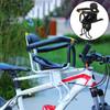 Vorbau-Kindersitz für Fahrrad mit Handlauf und Pedalen Kindersicherheits-Sattel