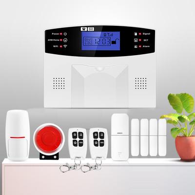 Security Alarm System Kit Auto Dial GSM+WiFi Home Security Wireless Alarm System GSM Home Security