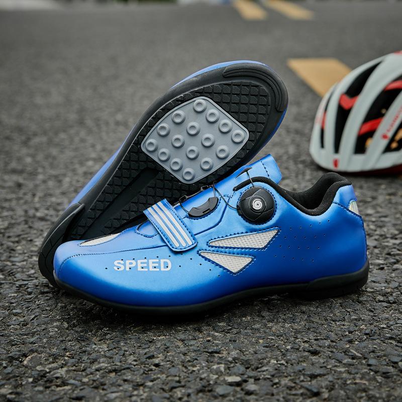Mountain bike lock cycling shoes men's and women's road bike lock shoes hard-soled spinning shoes