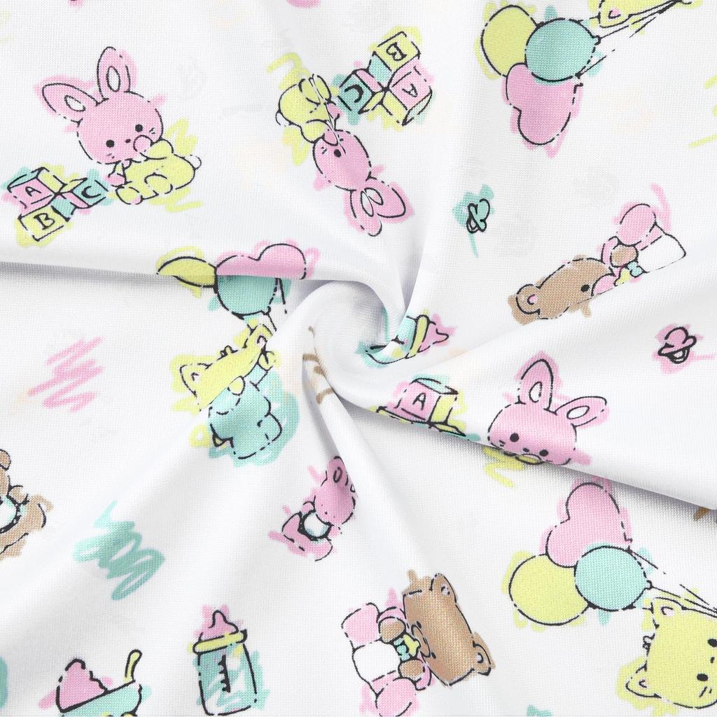 LittleForBig Adult Silk Pajama Set for Nursery Long Sleeves and Stretchy Size L (2-Piece Set) School, Pants, Loungewear, Unisex,