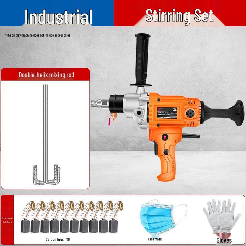 High-Power Handheld Wet/Dry Core Drill for Concrete and Water Drilling