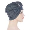 Turban Multi-color All-match Women Bow Knot Design Turban Cap for Beach