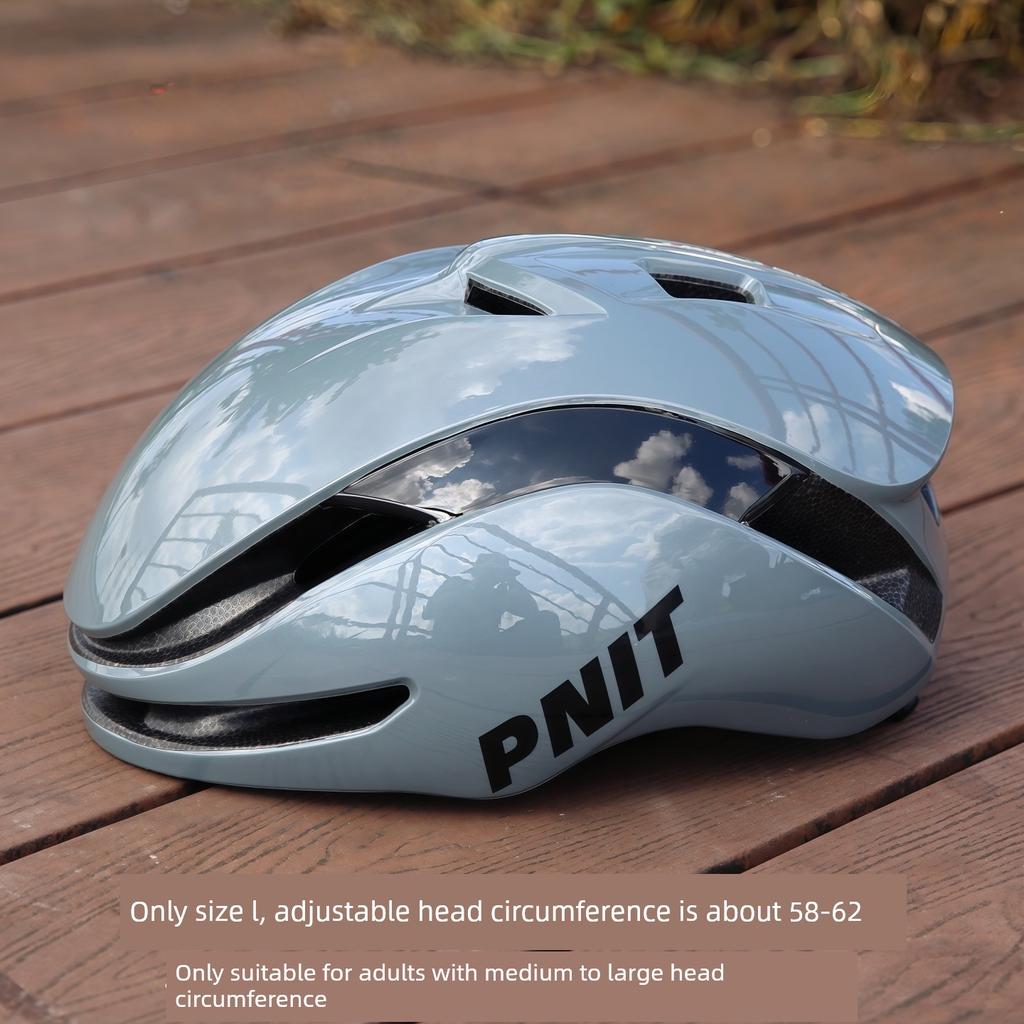 Pnit's New Men's Pneumatic Helmet, Mountain Road Bike Riding Helmet, Safety Helmet, One-Piece Ultra-Light Design