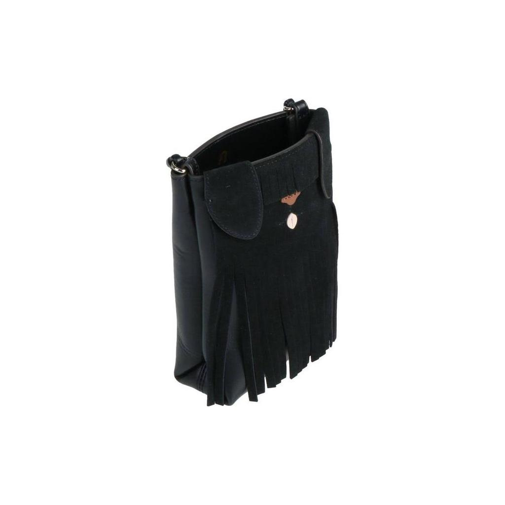 New Furla Cow Leather Shoulder Bag, Crossbody Bag, Cell Phone Pouch Women's Black WE00286-BX0610