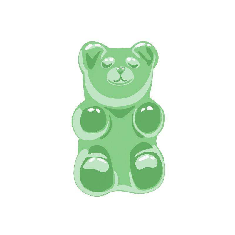 

Синий Мармеладный Мишка Розовый Собака из Шариков Постер Преппи Холст Картина Принт Модное Настенное Искусство Декор для Дома в Детскую 21cm×30cm NoFrame