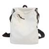 NOMK Canvas Backpack Women's Fruit Green/White/Ginger Yellow/Black MK-2506