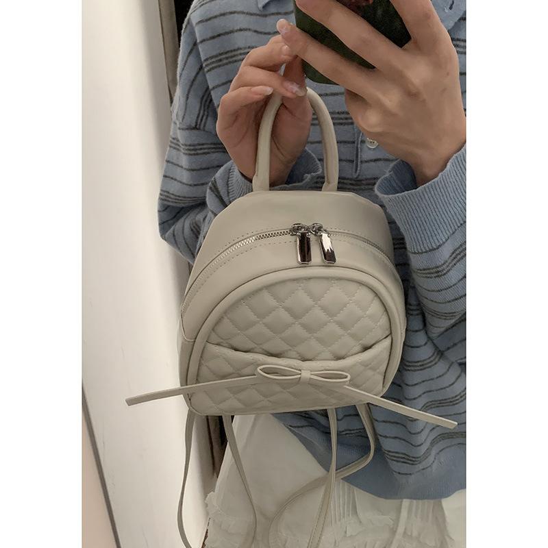 

Девичий рюкзак-ромб, женский новый модный рюкзак с бантом в студенческом стиле, дорожная сумка