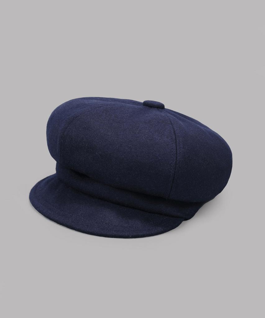 Maia Wool Beret - Navy