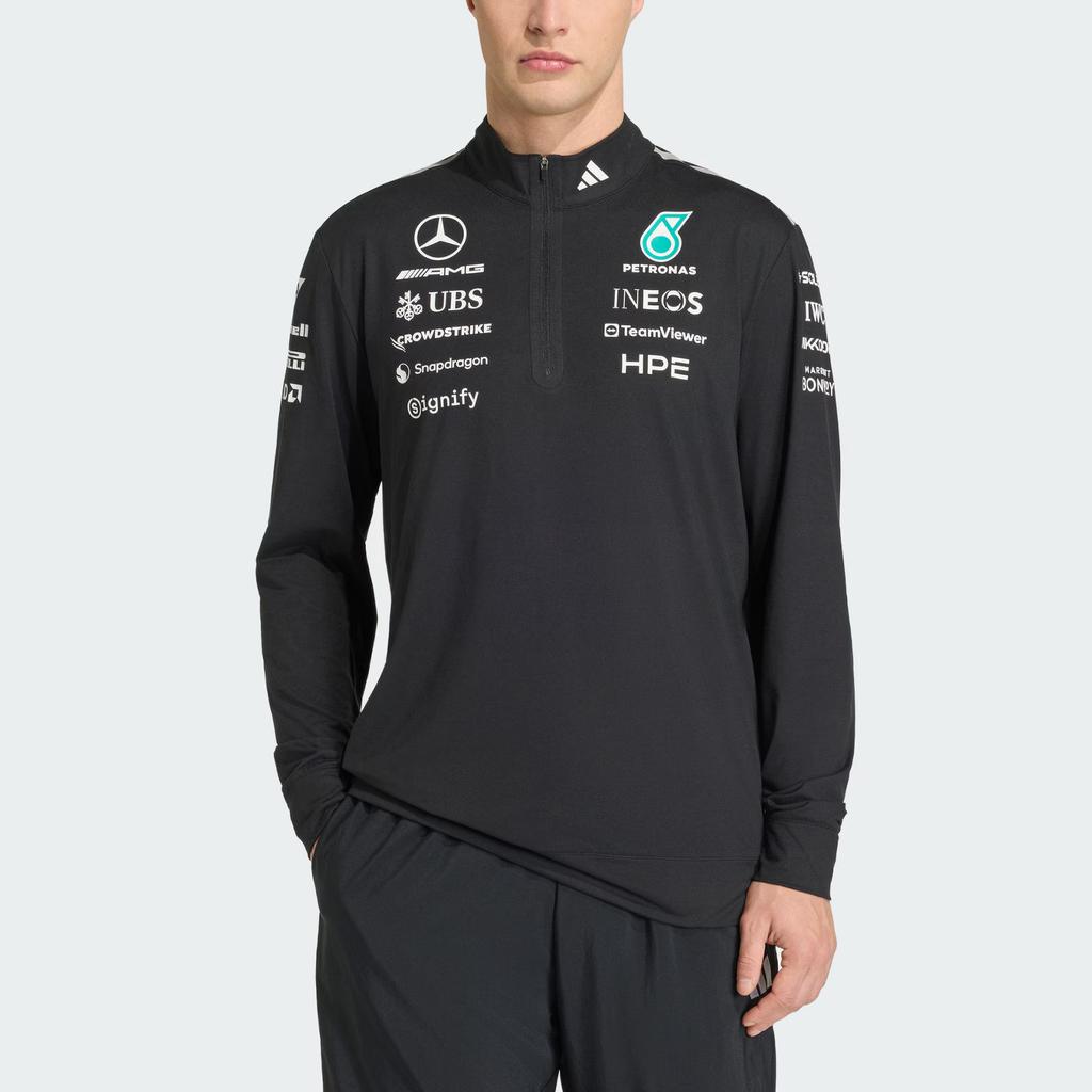 Adidas Mercedes - Amg Petronas F1 Team Knitted Sports Hoodie Men hoodies KT-3872