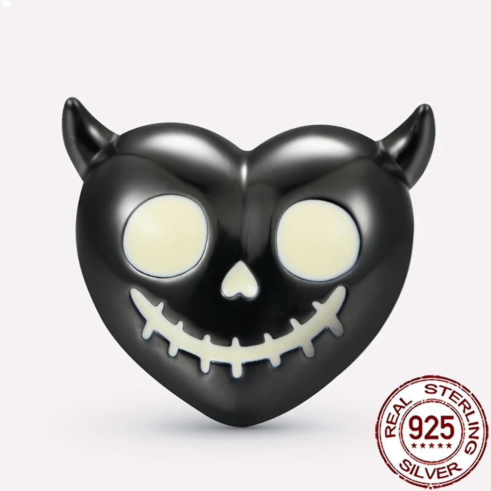 Gothic Charms Copper Halloween Nightmare Skull Skeleton Voodoo Doll Beads Fit Bracelet Necklace Diy Jewelry