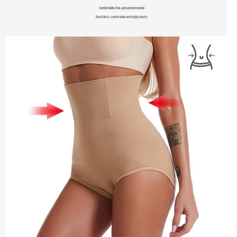 Women's Seamless Tummy Control Panties - Plus Size, High Elasticity, Waist Cincher, Butt Lifting, Body Sculpting Shapewear