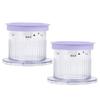 Ice Cream Cup 5-in-1 Dessert Maker Food Grade Reusable Multi-Purpose Ice Cream Milkshake Puree Mixer
