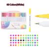 12-120 Colors Markers Set Dual Tip Brush Pen Fine Tip Painting Watercolor Art Marker Pens for Manga Art Drawing Supplies