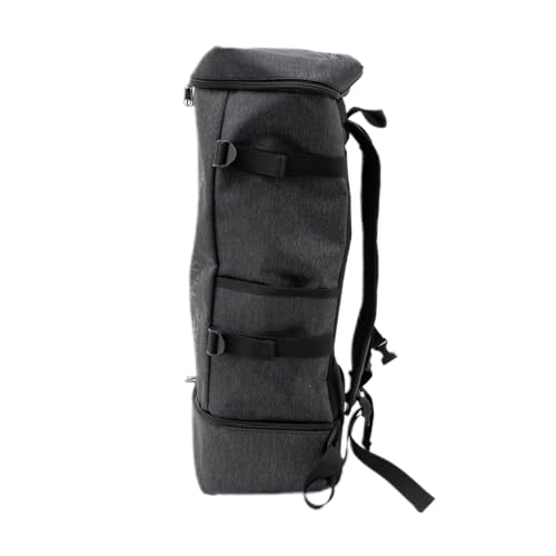 Logo Spark Backpack, Water-Repellent, Double-Layer, Black, Large