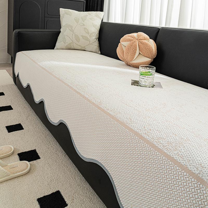 Summer Simple Special-Shaped Sofa Cushion New High-End Cool One-Piece Combination Sofa Seat Cushion Cover Cloth Towel