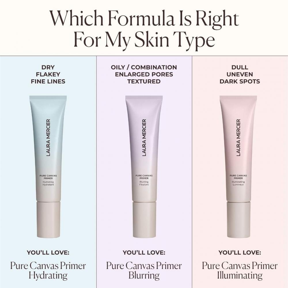 Laura Mercier Pure Canvas Primer   Blurring 0.5 Oz   15 Ml 0.5 Oz   15 Ml