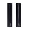 Personality Solid Color Zipper Foot Sock Korean Style Hosiery Baggy Knee Sleeve Women Leg Warmers