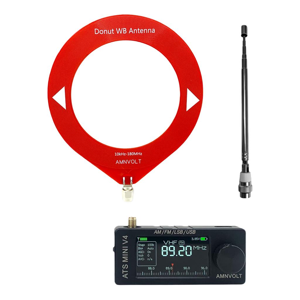 Portable AM FM Radio Receiver with Headphone Amplifier LSB USB Transistor Pocket Radios for Walking Hiking Camping