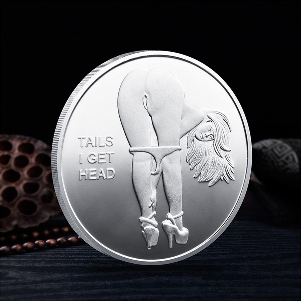 Sexy Woman Coin!Adult Challenge  Girl Commemorative Coin