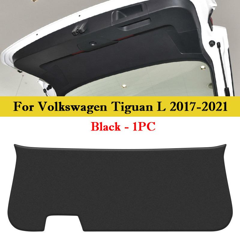 For Volkswagen VW Tiguan L PRO Allspace Car Trunk Door Anti Kick Pad Tailgate Protector Sticker Cargo Liner Interior Accessories