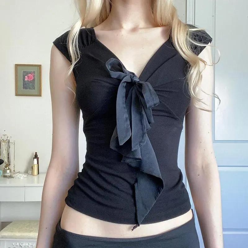 

Women s Solid Color Square Neck Cap Sleeve Crop Top Slim Fit Casual Basic Tank Top L чорний