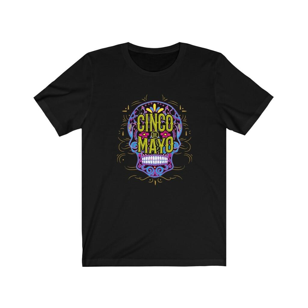 Cinco De Mayo Skull Tee S