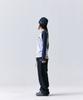 TANSANMAGNESIUM Raglan Pixel Mountain Long Sleeve (Sky Blue)