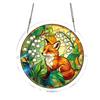 Suncatcher Puzzle in Acrilico Ornamento da Appendere alla Finestra 83 Pezzi Puzzle Sun Catcher Decorazione da Giardino Regali per Donne Uomini Mamma