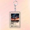Hot Epic The Musical Songs Keychains for Women Accessories Bag Wouldn't You Like No Longer You Music Keyings Jewelry Fans Gifts