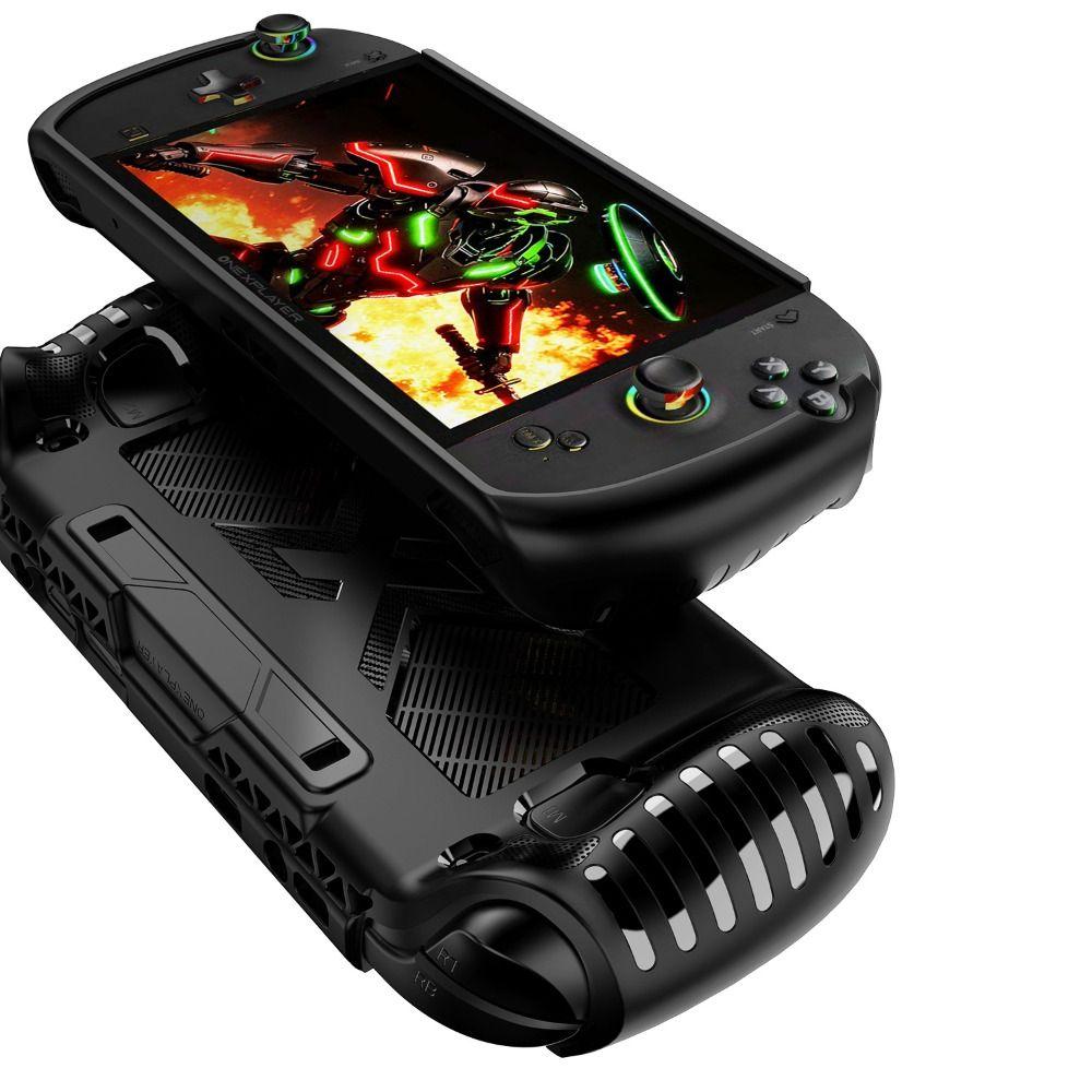 TPU Handheld Game Console Case Soft Anti Slip Protective Cover Shockproof Ergonomic Host Shell for OneXPlayer FLY Apex