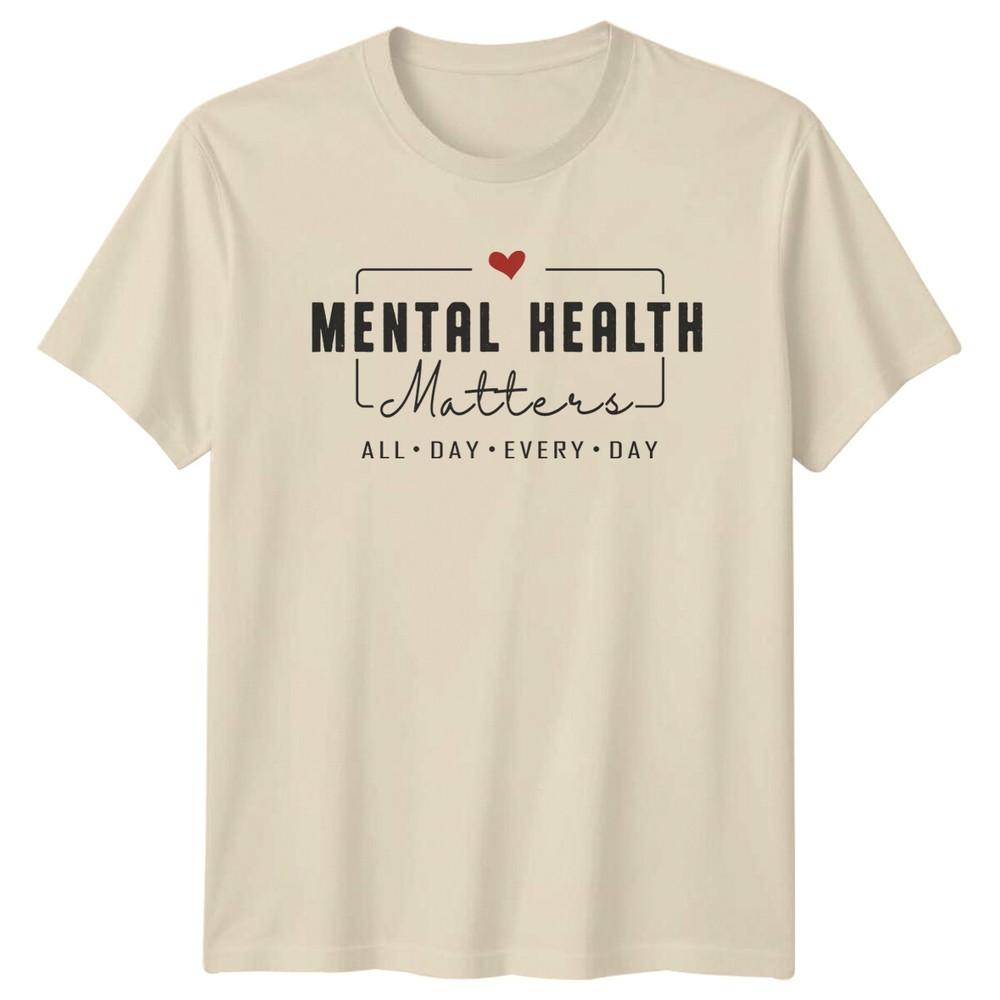 Unisextal Health Matters All Day Every Day Graphic TShirt