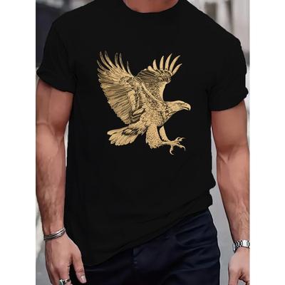 Taglie Europee T-shirt Casual da Uomo con Stampa Geometrica - Traspirante, Girocollo, Manica Corta - Perfetta per l'Estate e le Attività all'Aperto