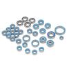32Pcs Steel Sealed Bearing Kit RC Car Bearing Kit for Axial Capra 1.9 Unlimited Trail 1/10 RC Car