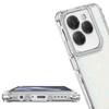 Clear Case for TECNO Spark 20 Pro/Infinix Hot 40 X6836/Hot 40 Pro X6837 Precise Cutouts Acrylic TPU Phone Cover with Laser-printed Film