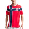Nike Norway 2026/27 Match Aero-FIT Authentic Home Breathable Crew Neck Short Sleeve Football Shirt Men tops IB5170-673