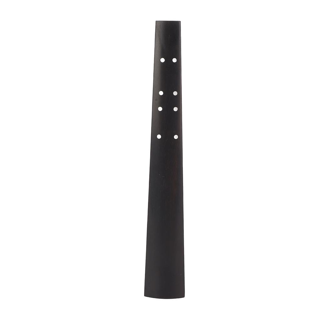 44 Full Size Violin Fingerboard Ebony Wood Violin Fingerboard Replacement Repair Part