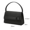 Black formal bag for women, suitable for weddings, funerals, graduations, and other formal occasions. Product code: A220-2.