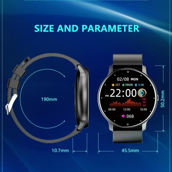 NORTH EDGE NL02 Smart Watch Men Heart Rate Blood Oxygen Detection Sleep Reminder Music Bracelet Call Notification