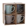 Ceramic Cup Set 4 Pcs 300 Ml