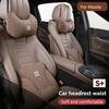 Car Seat Headrest Neck Pillow Lumbar Back Support Pad For MAZDA 3 6 CX-5 CX-5 CX-8 CX-9 CX-30 Atenza Axela MPS 2025 Accessories FF25