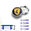 4pcs 56mm 60mm Car Wheel Center Hub Cap Fit For Funny Fala donkey Badge Emblem Decal Wheel Sticker Car Styling Accessories
