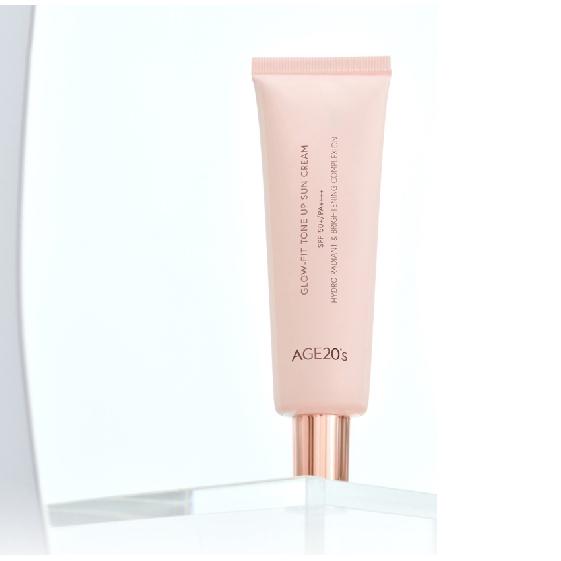 Солнцезащитный крем Glow Fit Tone Up для 20-летних, 50 мл, SPF50+ PA++++ 1PC