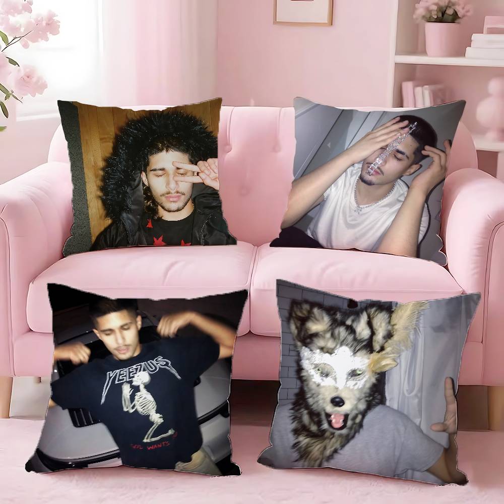 F-Fakemink V-Vincenzo Pillow Case For Sofa Decor Car Office Room Printing Cushion Cover Decorations and Protector