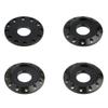 DRC Aluminum Spacer Type02 Aluminum Black M6/Outer Diameter 18mm 4pcs