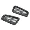 2pcs Dash Side Air Vent Cover Carbon Fiber Style ABS Wearproof Replacement for Civic 11th 2022