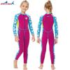 Children's Diving Suit Women's 2.5MM Thick Warm Swimsuit One-piece Long-sleeved Sunscreen Snorkeling Surfer