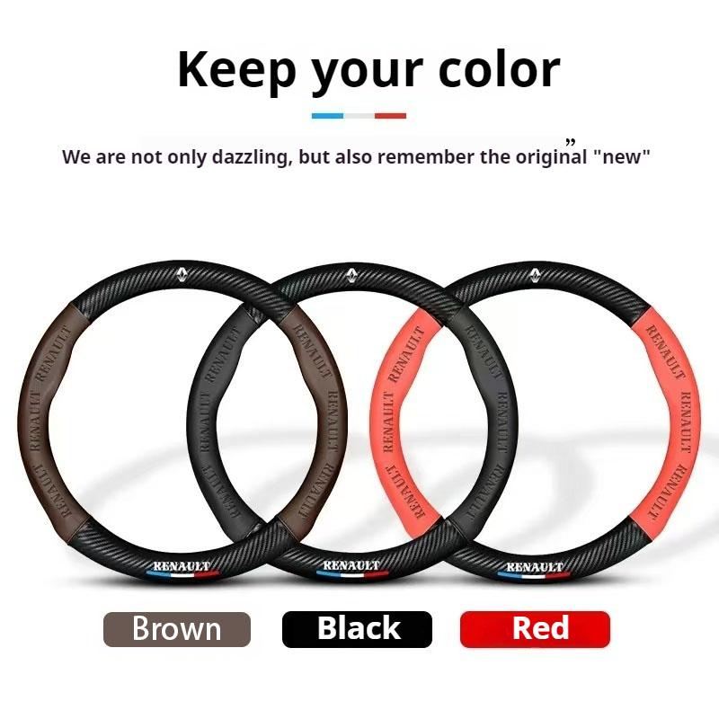 For Renault 2026 New Hub Caps Car Steering Wheel Cover For Renault Scenic Clio Laguna 2 3 4 5 Kangoo Fluence Megane Trafic Talis