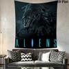 Alien Pattern Home Decor Tapestry, Wall Hanging, Decorative RV Wall Cloth.SGT0917496