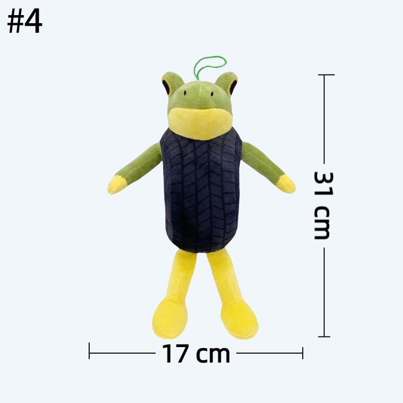 New Plush Toy Funny Italian Brain Rot Animals Funny Tung Sahur Plushie Cute Tralala Tralala Stuffed Doll Soft Decor Pillow Toy