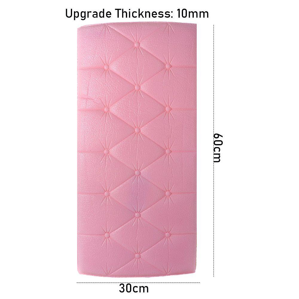 Soveromsdekorasjon for sengegavler Hjemmedekor Bad Veggdekorasjon Veggpaneler Skumveggklistremerke Skrell og lim